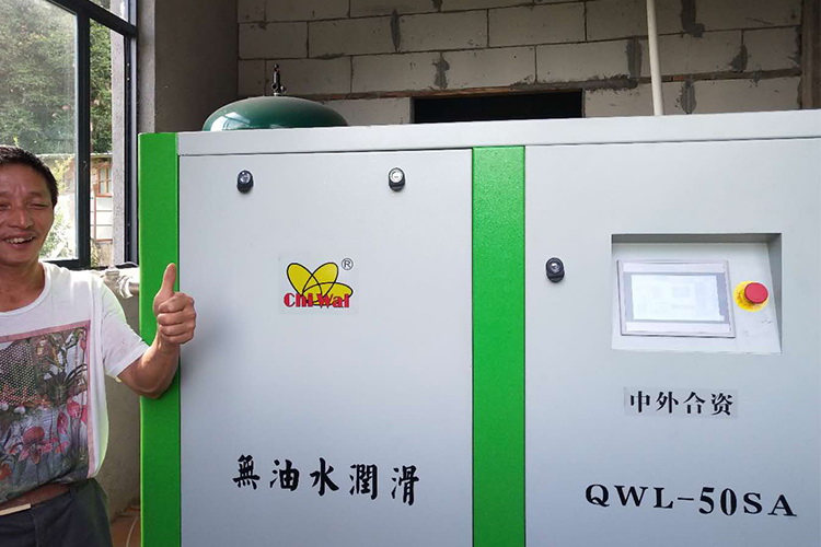 權(quán)偉無油空壓機